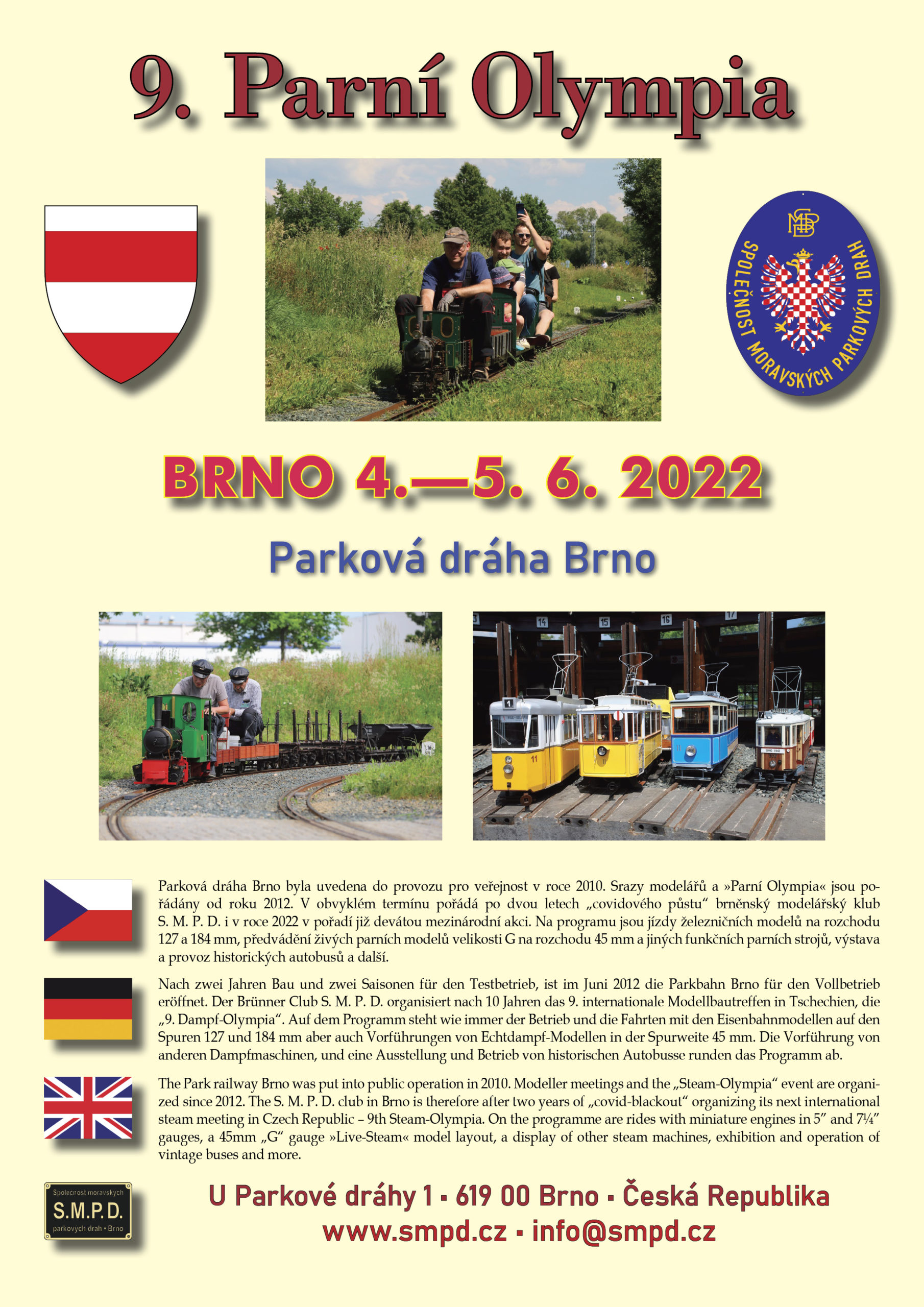 9. Parní Olympiáda 2022